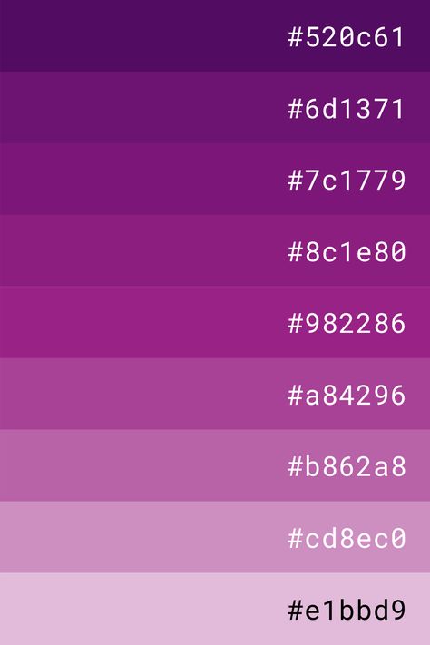 Galaxy Hex Codes, Dark Purple Pallete Color, Canva Color Palette Codes Purple, Ponytown Color Codes, Purple Color Palette Hex Codes, Color Hex Palette, Purple Pallete Color, Color Pallet Purple, Purple Hex Codes