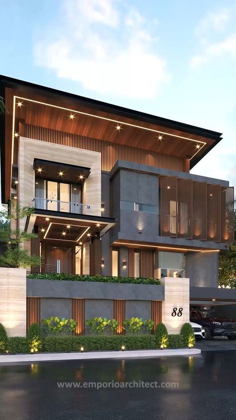 Labas Ng Bahay, Eksterior Modern, House Outer Design, Best Modern House Design, Building House Plans Designs, تصميم للمنزل العصري, Architectural Design House Plans, House Arch Design, Modern House Facades