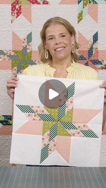 Missouri Star Quilt Company on Instagram: "These stars are taking flight! Get ready to head to the sewing room, because once you see how it’s done, you’ll be racing to get started! We promise it’s a little easier than it looks 😉 Join us over on our YouTube channel for the full Star Flight quilt tutorial." Missouri Star Tutorials, Burrito Pillowcase, Msqc Tutorials, Missouri Quilt Tutorials, Missouri Star Quilt Company Tutorials, Missouri Star Quilt Tutorials, Pillow Cases Tutorials, Missouri Star Quilt Company, Quilt Tutorial