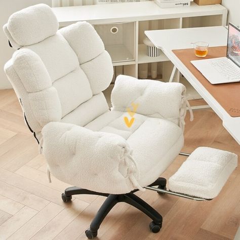 Comfy Office Chair Armchairs, Comfy Computer Chair, Cute Study Chair, Fluffy Office Chair, Comfy Home Office Chair, Comfy Study Space, Chairs For Desks Bedrooms, Comfortable Study Chair, Comfy Study Chair