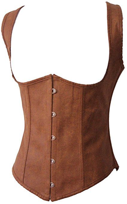 Corset Steampunk, Brown Corset, Fashion Corset, Waist Cincher Corset, Steampunk Corset, Steel Boned Corsets, Corset Fashion, Steampunk Costume, Corsets And Bustiers