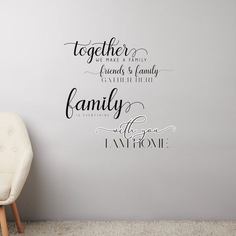 Elevate your space with our stunning collection of wall decals featuring inspirational quotes. Transform your walls into a source of daily motivation and positivity. #WallDecals #InspirationalQuotes #HomeDecor #WallArt #PositiveVibes #InteriorDesign #QuoteDecor #WallDecalsQuotes #MotivationalQuotes #WallDecorIdeas Vinyl Sayings For Walls, Office Wall Decals Motivational Quotes, Family Wall Decals Quotes, Friends Are Family Quotes, Bedroom Vinyl Wall Art Quotes, Inspirational Quotes Decals, Quote Decor, Quote Decals, Wall Quotes Decals