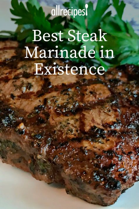 Steak Marinades, Best Steak Marinade, Steak Marinade Recipes, Beef Marinade, Meat Marinade, Grilled Steak Recipes, Steak Marinade, Marinated Steak, Marinade Recipes