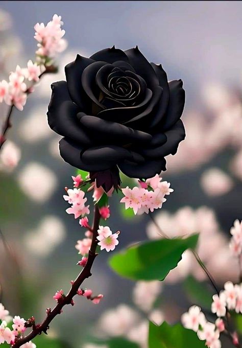 Black Flowers Wallpaper, Black Roses Wallpaper, Black Rose Flower, Rose Flower Pictures, Cute Blue Wallpaper, Garden Calendar, Rose Flower Wallpaper, Lovely Flowers Wallpaper, Flower Art Images