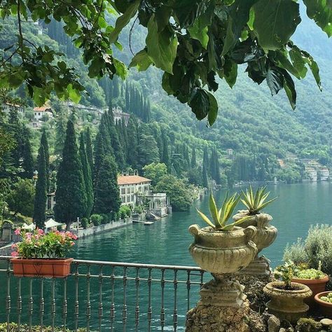 Discovered by @MyPrettyLittleThings. Find images and videos about aesthetic, nature and green on We Heart It - the app to get lost in what you love. Comer See, Anime Theme, Italy Aesthetic, Como Italy, Pretty Places, Travel Aesthetic, Dream Vacations, Maldives, Beautiful World