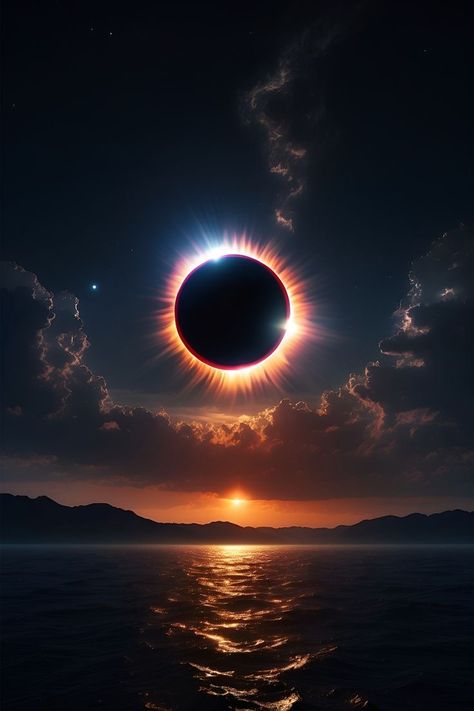 Solar Eclipse Images, Solar Eclipse Photography, Eclipse Photography, Eclipse Tattoo, Eclipses Art, Dramatic Scene, Space Phone Wallpaper, Solar Eclipses, Moon Eclipse