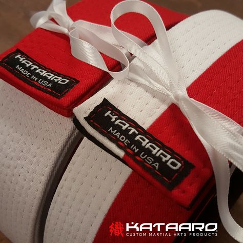 Red Core Panel and Renshi Belts. Red Core belts are denoted by the Red stitching around the Kataaro label. Red Core option is now available for select belt styles, and is exclusively offered by Kataaro. Hand-crafted, American-made - www.kataaro.com Red Core, Martial Arts Belts, Belt Style, American Made, Black Belt, Karate, Martial Arts, Belts, Made In Usa