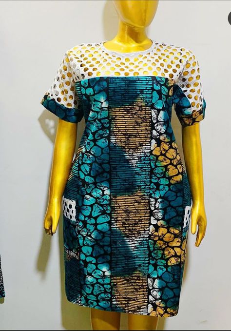 Friday ankara wear Ankara Adire Styles, Short African Dresses Casual, African Bobo Gowns, Simple Ankara Gown Styles 2024, Short Simple Ankara Gown Styles, Ankara Dress Designs For Women, Short Ankara Style, Adire Short Gown Styles, Ankara Short Gown Style 2024