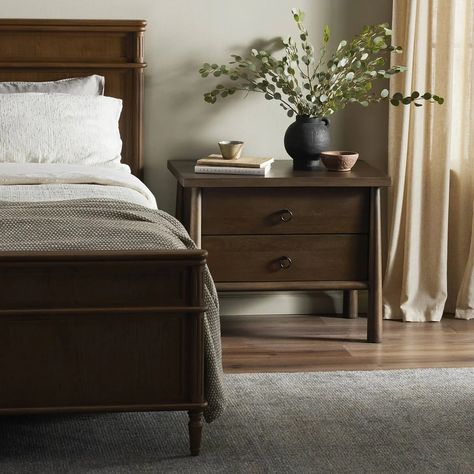 Introducing our Summer ‘24 Collection 🤍 Find the perfect pieces to bring a breezy, relaxed vibe to your home, available at #StyleMeGHD Dark Wood Bedroom Furniture, Dark Wood Bedroom, Ring Pulls, Nightstand Set Of 2, Matching Furniture, 2 Drawer Nightstand, Amber Interiors, Bedroom Night Stands, Bookcase Storage