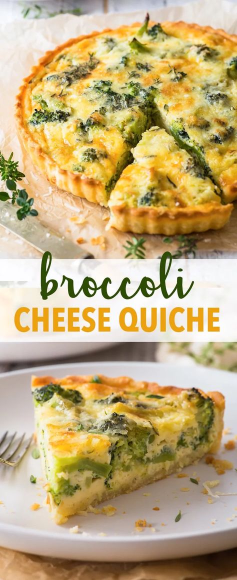 Easy Quiche Recipes, Quiche Vegetarian, Quiche Gluten Free, Recipes Quiche, Broccoli Cheese Quiche, Quiche Recipes Healthy, Loopy Whisk, Gluten Free Quiche, Vegetarian Quiche