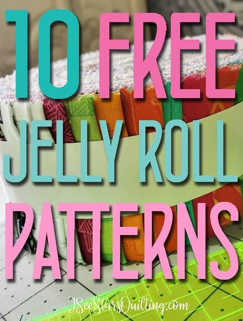 10 Free Jelly Roll Patterns! ⋆ I See Stars Quilting Wistful Quilt Pattern, Free Beginner Quilt Patterns Printables, Carpenter’s Square Quilt Pattern, Two Fabric Quilt Blocks, Modern Jelly Roll Quilts, Fabric Jelly Roll Projects, Beautiful Quilt Patterns, Free Quilt Patterns Using Jelly Rolls, Jelly Roll Fabric Projects