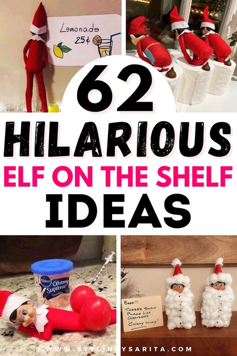 elf on the shelf ideas Fun Ideas For Elf On The Shelf, Fun Elf Of The Shelf Ideas, Ideas To Do With Elf On The Shelf, Elf On Shelves Ideas, Elves On The Shelf Arrival Ideas, Elf From The Shelf Ideas, Elf On The Shelf Hilarious Ideas, Elf On The Shelf Best Ideas, Elf N The Shelf Ideas Funny