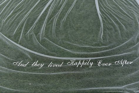 A unique wedding veil that says and they lived happily ever after Engraved Wedding Vail, Writing On Veil, Wedding Veil Quotes, And They Lived Happily Ever After, Veil Writing, Veil With Writing, Wedding Phrases, Unique Wedding Veils, After Wedding Dress