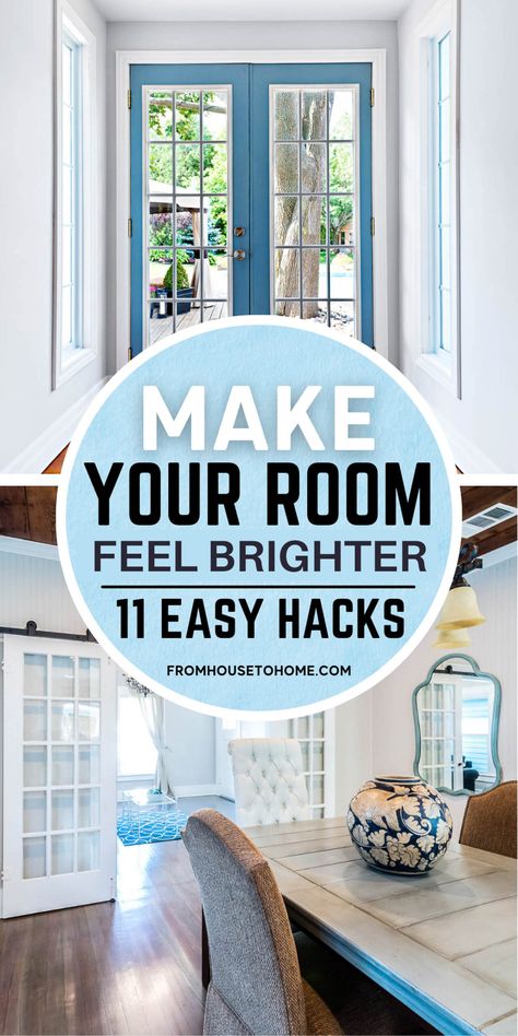 Making A Dark Room Look Brighter, Colors To Make A Room Look Brighter, Creating Light In A Dark Room, How To Make A Room Look Brighter, How To Make Dark Rooms Look Brighter, Make Dark Room Brighter, Brighten Room With No Windows, How To Make A Room Brighter, Colors To Brighten A Dark Room