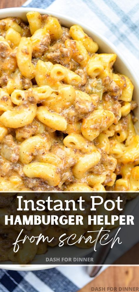 Comfort Instant Pot Recipes, Insta Pot Meals With Ground Beef, Instapot Hamburger Mac And Cheese, Instant Pot Elbow Noodles, Easy Hamburger Meat Recipes Instant Pot, Hamburger Meat Recipes Instapot, Ground Beef Dinner Instant Pot, Instapot Beef Recipes Instant Pot, Pressure Cooker Hamburger Helper