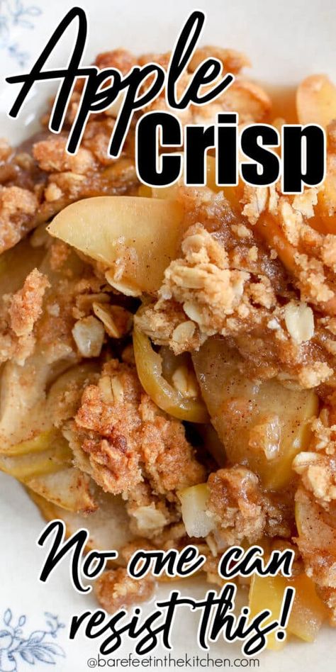 Apple Crisp Without Oats, Old Fashioned Apple Crisp, Apple Crisp Pie, Homemade Apple Crisp, Apple Crisp Topping, Best Apple Crisp Recipe, Apple Crisp Cheesecake, Caramel Apple Crisp, Best Apple Crisp