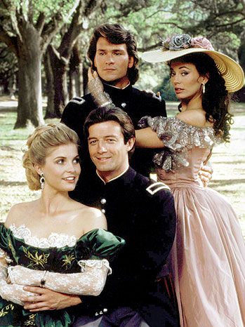 Emmys: 'North and South' -- A Look Back Lisa Niemi, Lesley Anne Down, Rhett Butler, Scarlett O'hara, Patrick Swayze, Hollywood Movie, Costume Drama, Actrices Hollywood, North And South