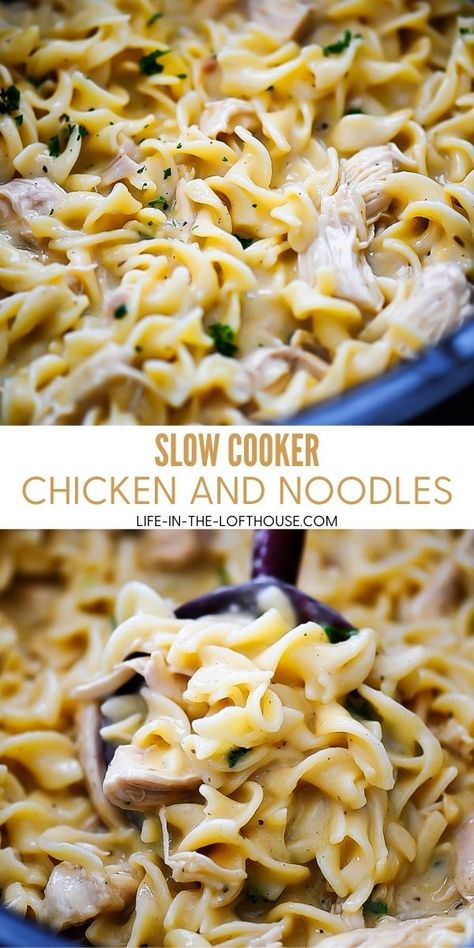 Slow Cooker Chicken Egg Noodles, Slow Cooker Recipes Egg Noodles, Cream Of Chicken Soup Recipes Crockpot Egg Noodles, Chicken Noodles Slow Cooker, Crockpot Chicken And Egg Noodles Recipe, Crockpot Egg Noodles And Chicken, Chicken With Egg Noodles Recipes Crock Pot, Crockpot Chicken Over Noodles, Chicken Gravy Noodles Crockpot