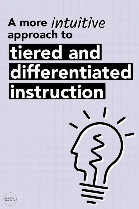 Teachers were constantly told to differentiate and give examples of differentiated instruction (such as tiered assignments, flexible grouping, and student choice) but I don’t remember ever being told exactly what differentiation was. It was not until years later (after taking a professional development course outside of my school district) that things clicked: Differentiation is when we modify our lesson plans and instruction to meet students where they are. Integration And Differentiation, How To Differentiate Instruction, Math Differentiation Strategies, Direct Instruction Strategies, Tiered Lesson Plans Differentiated Instruction, Differentiation Strategies Elementary, Differentiated Instruction Strategies, Lesson Plan Binder, Differentiation In The Classroom