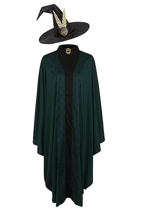 Fan di Harry Potter? Sono arrivati i costumi di Halloween più fighi che tu abbia mai visto- CosmopolitanIT Vintage Witch Costume, Harry Potter Fancy Dress, Harry Potter Kostüm, Professor Mcgonagall, Harry Potter Professors, Harry Potter Halloween Costumes, Minerva Mcgonagall, Harry Potter Halloween Party, Stile Harry Potter