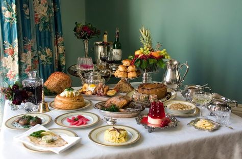 Victorian rich people's breakfast food England Food Recipes, Bompas And Parr, Victorian Party, England Food, Victorian England, People Food, Diet Drinks, Food Projects, London Food