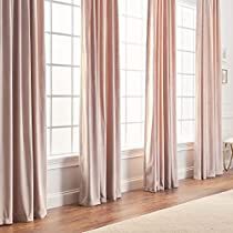 Check this out! Pink Velvet Curtains, Heading Design, Patio Windows, Velvet Room, Drapes For Living Room, Unique Curtains, Bedroom Patio, Curtain Headings, Trailer Living