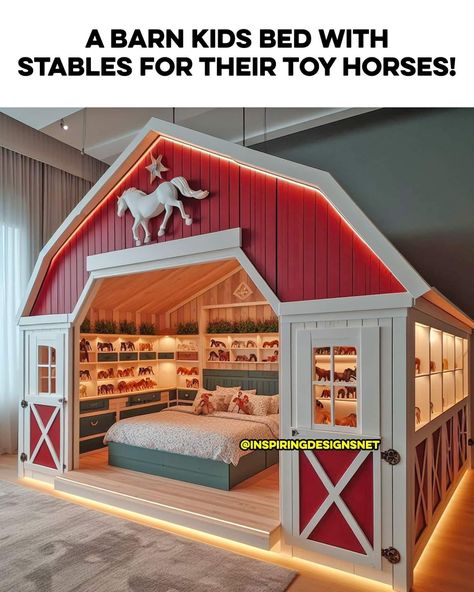 Horse Room Decor, Horse Themed Bedrooms, Equestrian Memes, Bed Dressing, Horse Bedroom, Diy Horse Barn, Horse Room, Country Bedroom Decor, Horse Barn Ideas Stables