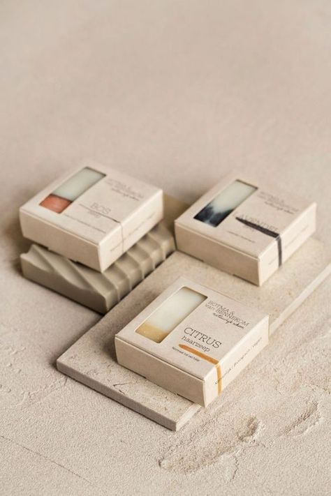 Luxury Eco Packaging Artisan Soap Packaging, Luxury Soap Packaging, Bath Products Packaging, Packaging Creative, Beautiful Packaging Design, Soap Packaging Design, Typography Packaging, Luxury Packaging Design, Soap Packing