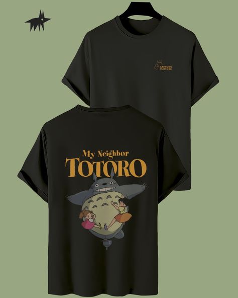 STUDIO GHIBLI Ghibli Shirt, Studio Ghibli Shirt, Studio Ghibli Totoro, Ghibli Totoro, Anime Tshirt, My Neighbor Totoro, Studio Ghibli, App Design, Cute Outfits