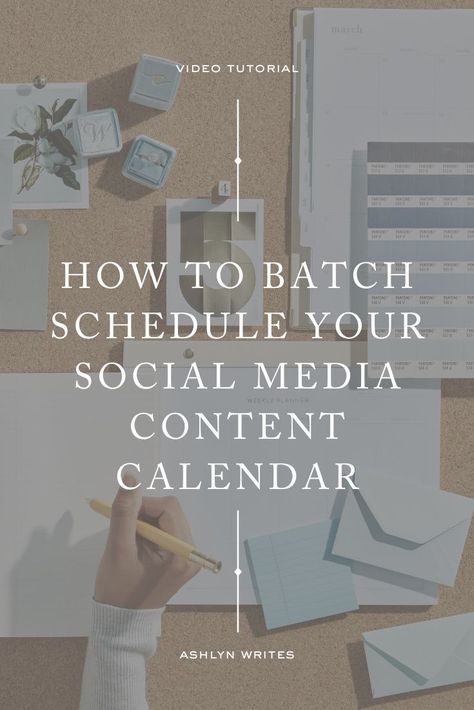 How to Batch Schedule your Social Media Content Calendar | Ashlyn Writes | Creating a calendar for social media that’s automated with a repeatable workflow is my best content creation strategy, so in this blog post, I’m taking you through a CoSchedule tutorial for Facebook and showing you behind-the-scenes of the Plann Instagram app. #contentcalendar #facebook #instagram Free Social Media Templates, Content Calendar Template, Social Media Content Planner, Instagram App, Social Media Content Calendar, Content Calendar, Social Media Planning, Social Media Calendar, Social Media Marketing Content