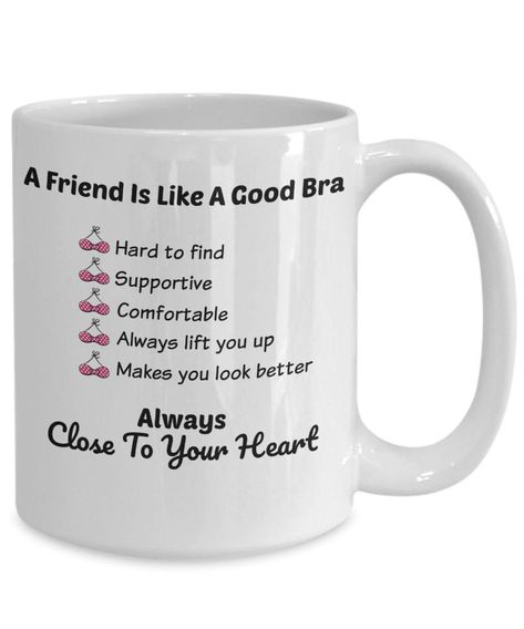 Besties Photos, Bestie Christmas, Bff Christmas, Long Distance Friendship Gifts, Friends Mug, Unbiological Sister, Distance Friendship, Funny Friendship, Personalised Gifts Diy