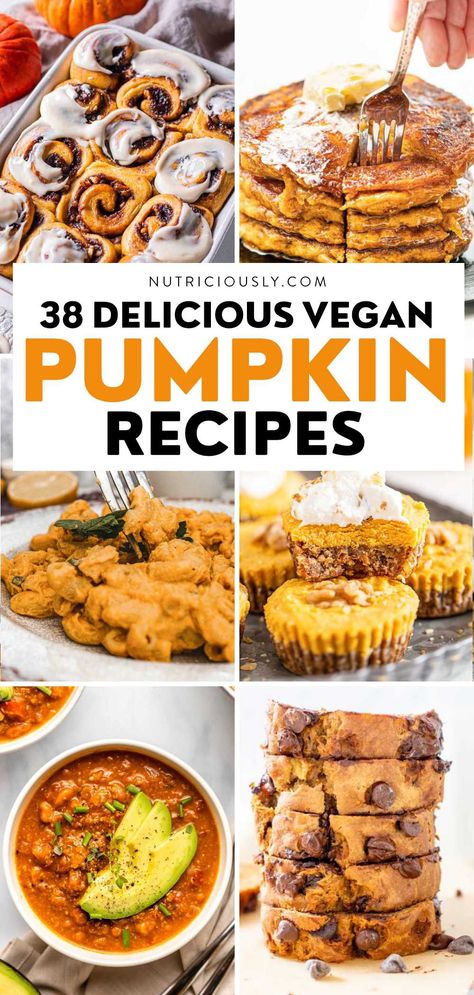 Shredded Pumpkin Recipes, Easy Vegan Fall Recipes, Pumpkin Meals, Pumpkin Dinner Recipes, Vegan Halloween Recipes, Vegan Fall Recipes, Pumpkin Dinner, Pumpkin Recipes Dinner, Canned Pumpkin Recipes