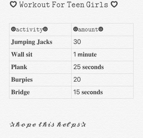 Workout Routines For Teens, Exercise For Teenage Girl, Good Diets For Teenagers, Teen Workout Routine Girls, Morning Routine Teenage Girl For School, Workouts For Teenage Girls At Home, Workout For Teenage Girl, Teen Girl Workout, Workout Playlist For Women