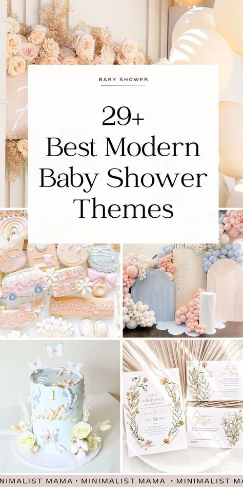 Searching for cute baby shower themes for 2024? These totally girly baby shower themes are all beautiful, modern, elegant and classy! If you're tired of hunting for unique baby shower themes, we've got all the inspo you need - from baby shower cakes, cookies, invitations, decorations and more - *these* are the baby girl shower themes I'm obsessing over! Girly Baby Shower Themes, Cute Baby Shower Themes, Modern Baby Shower Themes, Gender Neutral Baby Shower Themes, Baby Shower Themes Neutral, Unique Baby Shower Themes, Girl Shower Themes, Classy Baby Shower