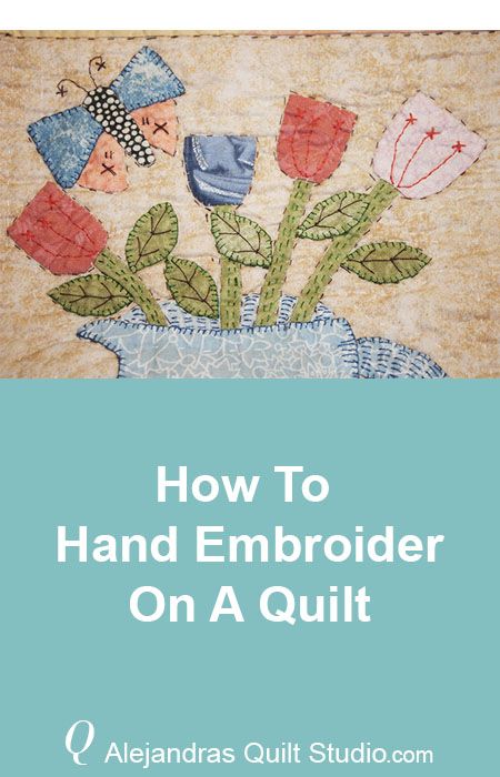 Quilt Embroidery Designs, Embroidered Quilts Ideas, Embroidery On Quilts, Hand Pieced Quilts, Quilt Studio, Embroidery Quilting, Pieced Quilts, Start Quilting, Lap Quilts