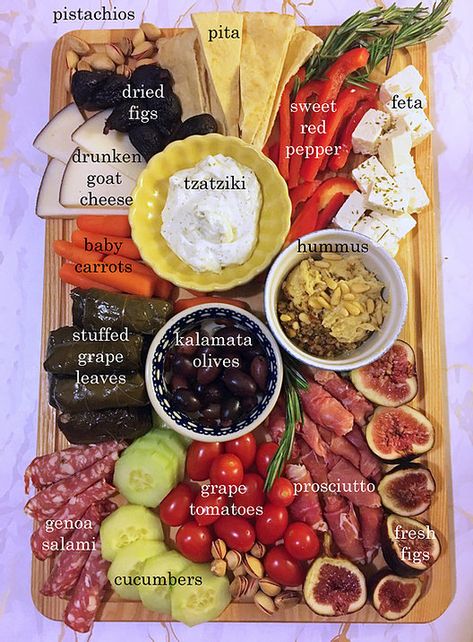 Mediterranean Charcuterie Board | The Greekish Life Mediterranean Cheese Platter, Greek Board Food, Medditeranean Platter, Charcuterie Board Greek, Greek Cheese Board, Mediterranean Diet Charcuterie Board, Mediterranean Cheese Board, Medditeranean Charcuterie Board, Greek Board Ideas