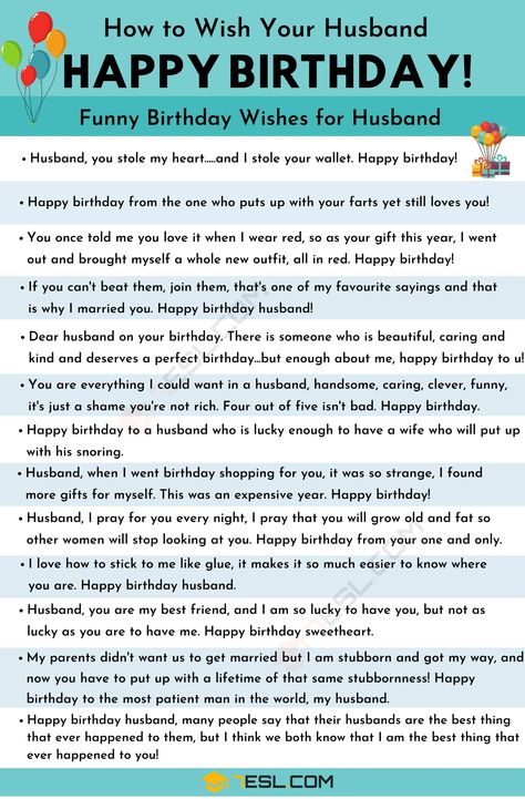 Happy Birthday Husband: 30+ Best Birthday Wishes for Your Husband Happy Birthday Synonyms, Bday Wishes For Husband Funny, Happy Birthday Caption For Husband, Husband Birthday Captions, Husband Birthday Captions Instagram, Birthday Caption For Husband, Birthday Captions For Husband, Birthday Wish For Husband Funny, Funny Birthday Wishes For Husband