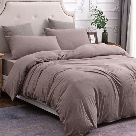 Mauve Bedding, King Size Pillow Shams, Calming Bedroom, Queen Size Duvet Covers, King Size Duvet Covers, King Size Pillows, King Size Duvet, Home Bedding, High Quality Bedding