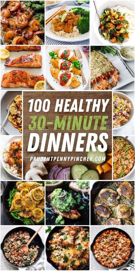 Make a healthy dinner in 30 minutes or less with one of these these healthy 30 minute meals. These quick and easy dinners are perfect for weight loss and busy weeknights for families. From… More