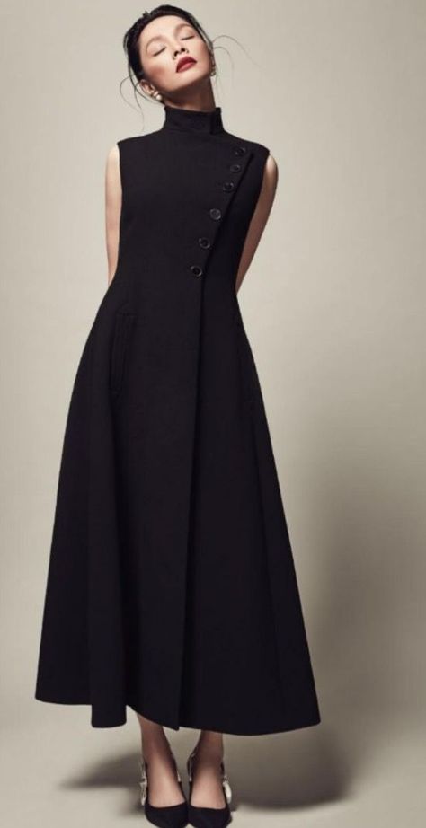 Prom Dresses Black, 파티 드레스, 가을 패션, Dresses Black, Long Maxi, Looks Style, Mode Inspiration, Classy Dress, Look Fashion