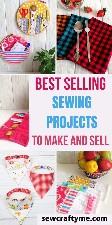 Selling Sewing Projects, Cool Sewing Projects, Projects To Make And Sell, Sew And Sell, Sell Sewing Projects, Patterns To Sew, Unique Sewing Projects, Produce Stand, Diy Sewing Gifts