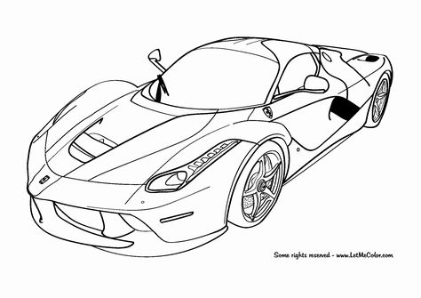 Race Car Coloring Pages, Porsche 918 Spyder, Ferrari Laferrari, Truck Coloring Pages, Cars Coloring Pages, Bmw M6, Free Adult Coloring Pages, Porsche Gt3, Bugatti Cars