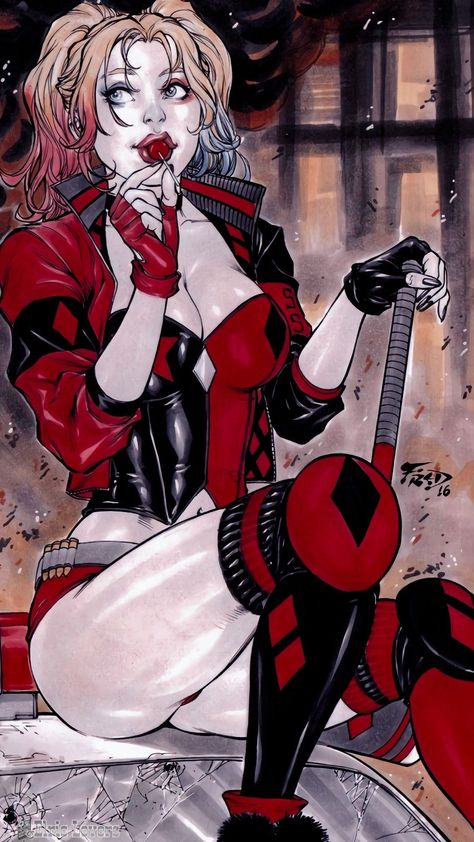 #Harley #Quinn #Harleyquinn art #Harleyquinnart   #Harleyart #Quinnart Harley Quinn Comic Icons, Red And Black Harley Quinn, Harley Quinn Comic Art, Comic Harley Quinn, Harley Quinn Fanart, Harleen Quinn, Harley Quinzel, Joker Y Harley Quinn, Harleen Quinzel