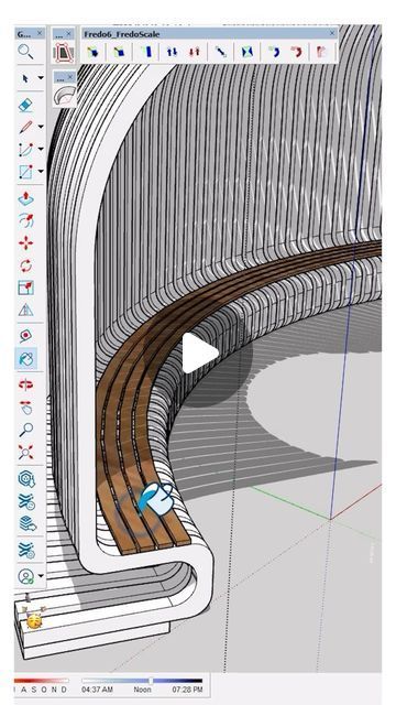 Nice Tower on Instagram: "#sketchup How to design a Modern Pergola in SketchUp?! #fyp #foryou #nicetower #craft #architecture #architect #fyp>  #fypシ #foryoupage #pergola #sketchup3d #sketchup" Craft Architecture, Camera Drawing, Tv Unit Interior Design, Modern Pergola, Parametric Architecture, Sketchup Model, Tower Design, Parametric Design, Architecture Rendering