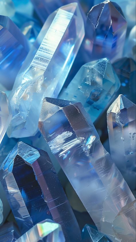 Light blue crystals Light Blue Crystal Aesthetic, Blue Crystal Wallpaper, Blue Crystals Aesthetic, Gemstones Wallpaper, Light Blue Crystals, Good Phone Backgrounds, Light Blue Gemstone, Crystal Background, Crystal Texture