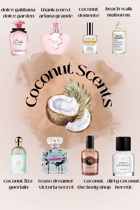 Coconut Perfume Best, Coconut Parfum, Coconut Scented Products, Tropical Perfume, Coconut Perfume, Coconut Fragrance, Fragrance Lab, Coconut Scent, Fragrances Perfume Woman