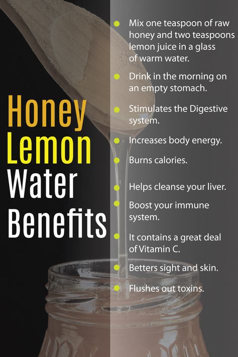 Consuming honey lemon water is one of the most famous natural remedy. The beneficial effects of honey and lemon combined in one helps the body in many Lemon Honey Water, Honey With Lemon, Honey And Lemon Drink, Honey Lemon Water, Elixir Recipe, Drinking Warm Lemon Water, Brain Foods, Tea Health, Fresh Juices