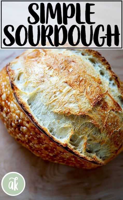 Delicious and simple sourdough bread: Yes. You. Can. Truly, there is nothing tricky about making sourdough bread: if you can make yeasted bread, you can make sourdough bread. There is video guidance for every step of the way. #simple #sourdough #bread Homemade Sourdough Bread Recipes, Clever Carrot, Simple Sourdough, Making Sourdough Bread, Sourdough Starter Discard Recipe, Homemade Sourdough Bread, Artisan Bread Recipes, Sourdough Starter Recipe, Sourdough Baking