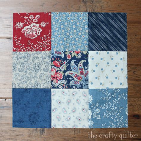 Getting ready for the Disappearing 9-patch QAL - The Crafty Quilter American Quilts Patterns, 4 Patch Quilt, Disappearing 9 Patch, Disappearing Nine Patch, Charm Square Quilt, Charm Pack Quilts, Modern Quilt Blocks, 9 Patch Quilt, Nine Patch Quilt