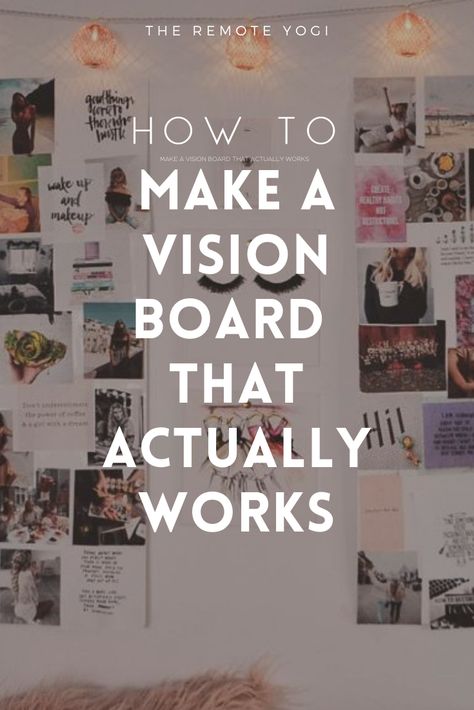 I'm sharing how you can create a vision board, one that ACTUALLY WORKS! Best Vision Boards, Why Vision Boards Work, How To Make A Goal Board, Vision Board For Manifesting, Vision Board Placement, Visual Boards Ideas, How To Make Vision Board Ideas, Becoming Board, White Board Vision Board